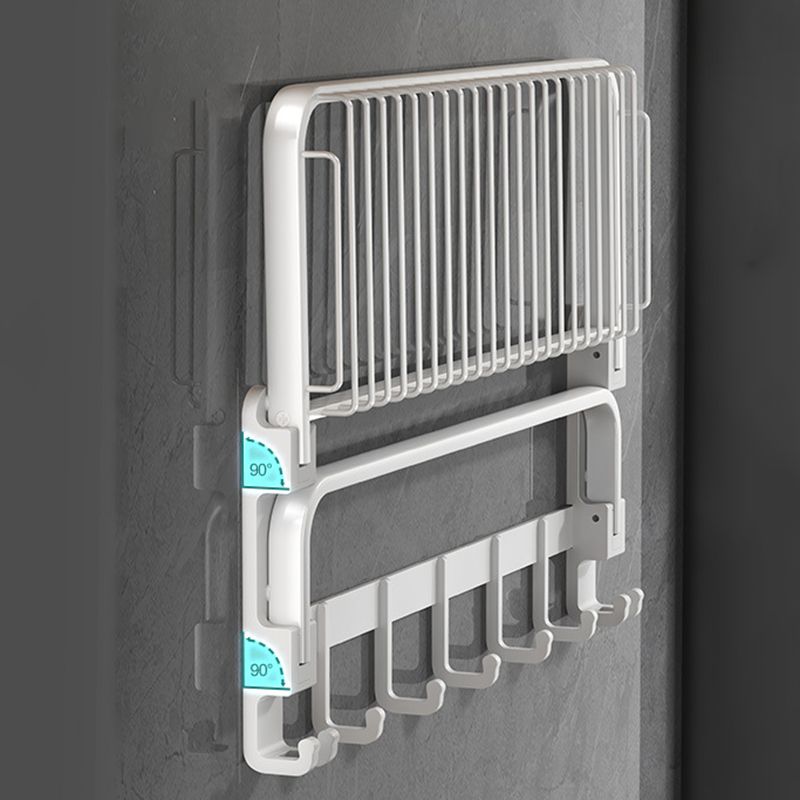 Avtoit | Modern Bathroom Accessory Set White Paper Holder Bathroom Shelf Bathroom Fittings Set