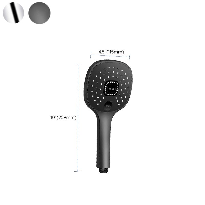 Avtoit | Contemporary Handheld Supercharged Shower Head Square Metal Spray Head