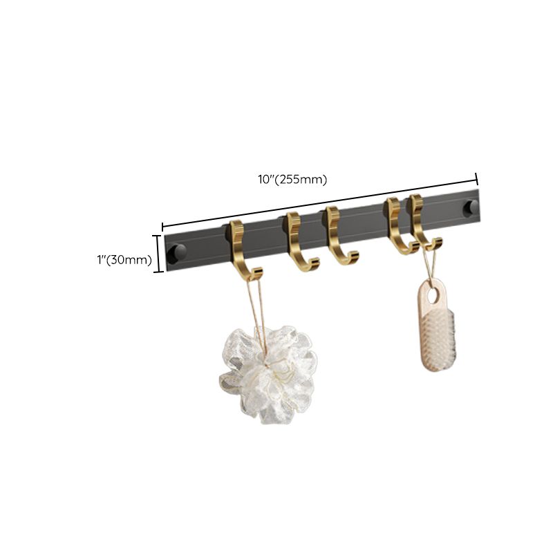 Avtoit | Contemporary stainless steel bathroom accessories as a single piece or in a set in black and gold
