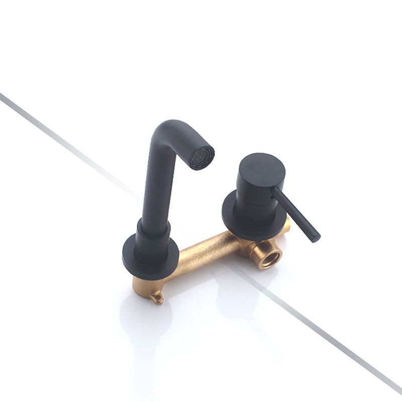 Avtoit | Wall-mounted faucet Glam Style sink bathroom faucet with lever handle