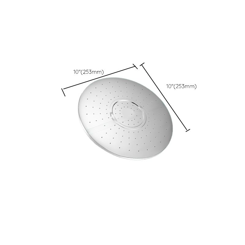Avtoit | Round Showerhead Combo Modern Fixed Showerhead for Bathroom