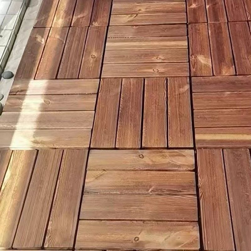 Avtoit | Tradition wood tile wire-brushed square engineered wood for patio garden