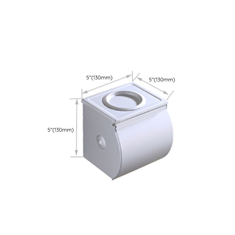 Avtoit | Silver Contemporary Bathroom Hardware Set Stainless Steel Aluminum Bathroom Set