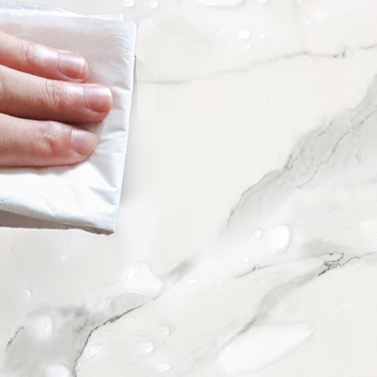 Avtoit | 12" x 24" Marbling Single Panel Waterproof Splashback Wall Tile for Bathroom