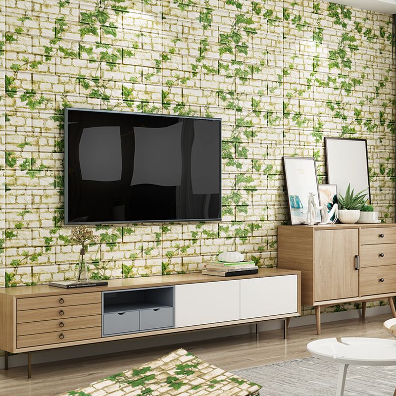 Avtoit | Industrial Wall Panel 3D Brick Wall Panels Waterproof Stickers Wall Tiles Set of 10