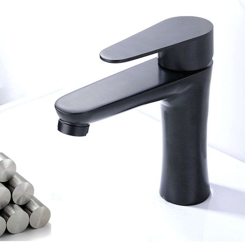 Avtoit | Contemporary Stainless Steel Sink Faucet Lever Handles Low Arc Sink Faucet