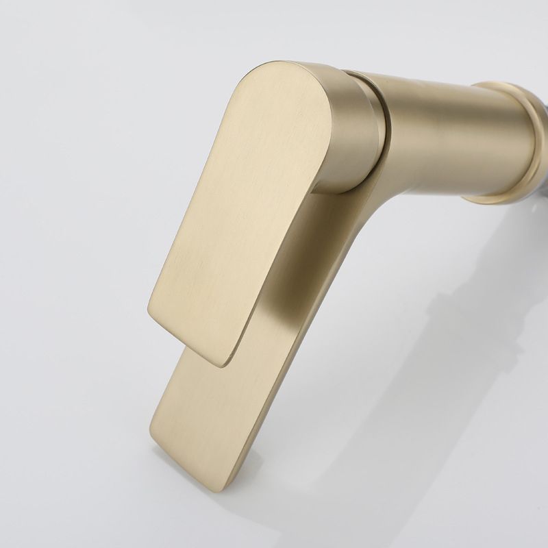 Avtoit | Modern Brass Sink Faucet Single Hole Bathroom Faucet Lever Handle Tap