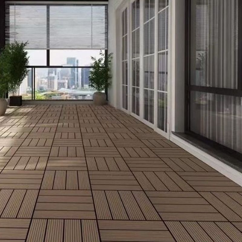 Avtoit | Classic interlocking deck boards Solid color patio tiles