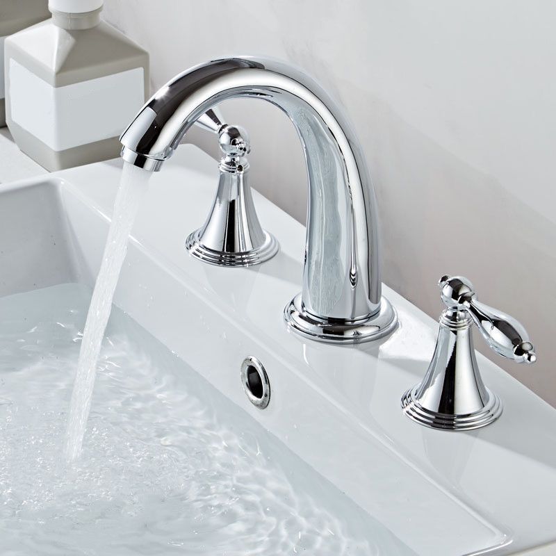 Avtoit | Glam Style Faucet Widely used sink faucet with 2 handles and 3 holes