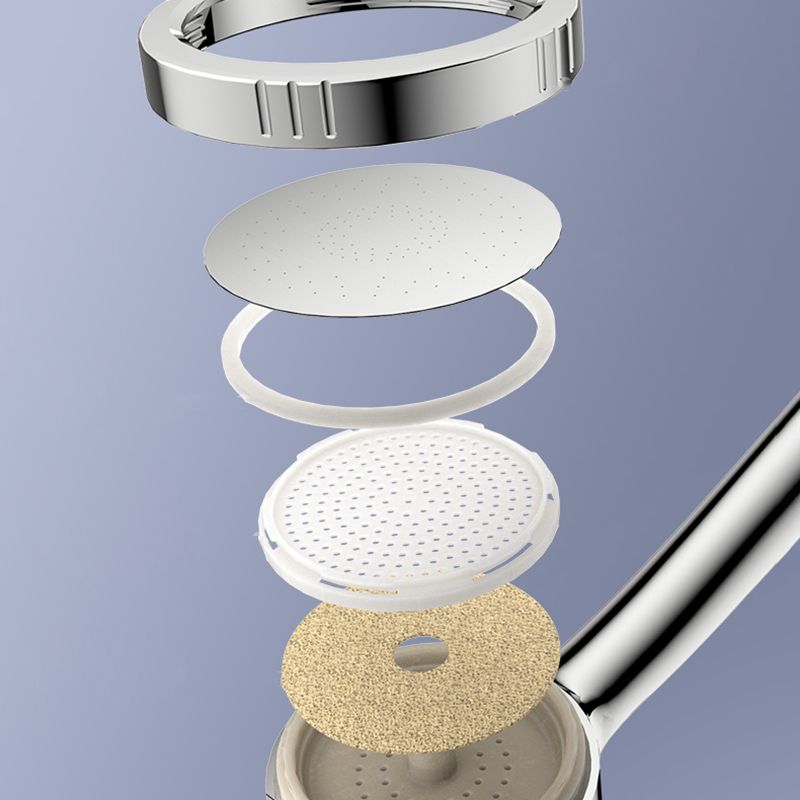 Avtoit | Modern Style Round Handheld Shower Bathroom Metal Wall-Mounted Hand Shower