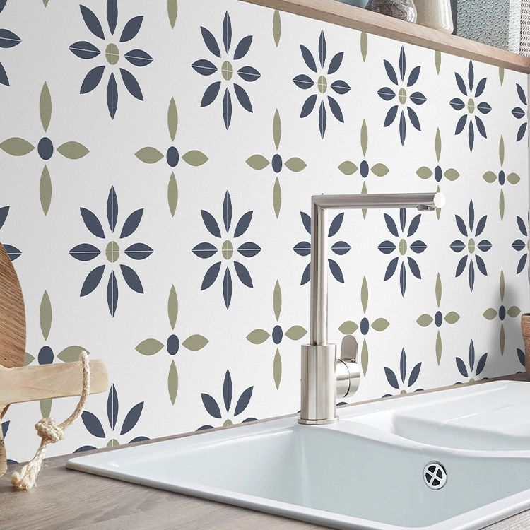 Avtoit | Square Peel & Stick Tile with Pattern Waterproof Tile for Home