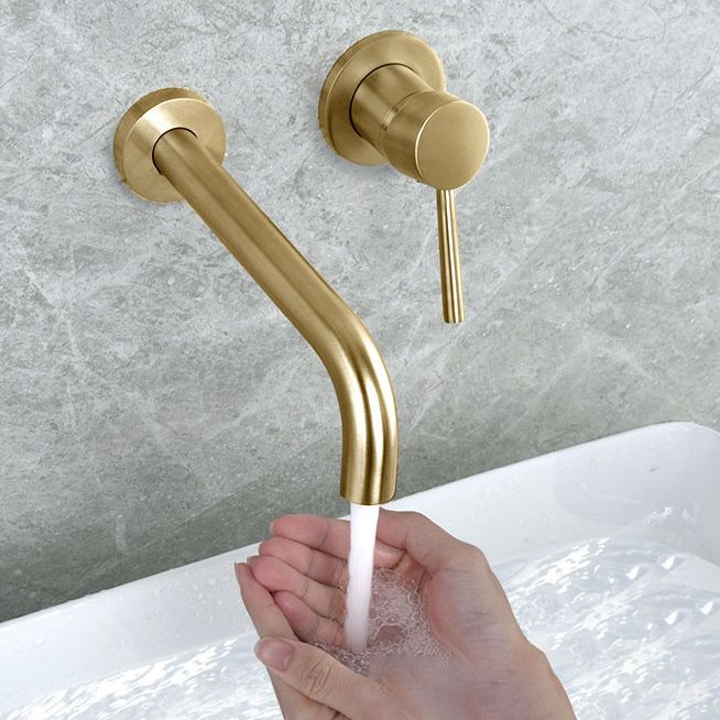 Avtoit | Wall-mounted Bronze Bathtub Filler Double Handles Bathtub Spout Bathtub Faucet Trim