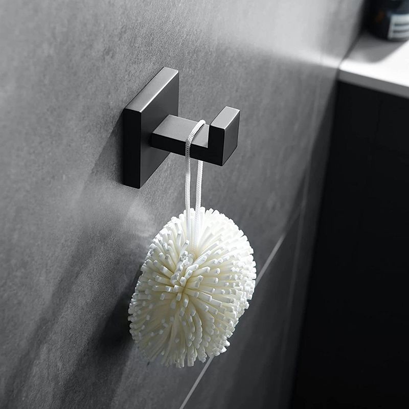 Avtoit | 7-piece bathroom accessory set made of stainless steel with paper holder/robe hook/towel ring bar
