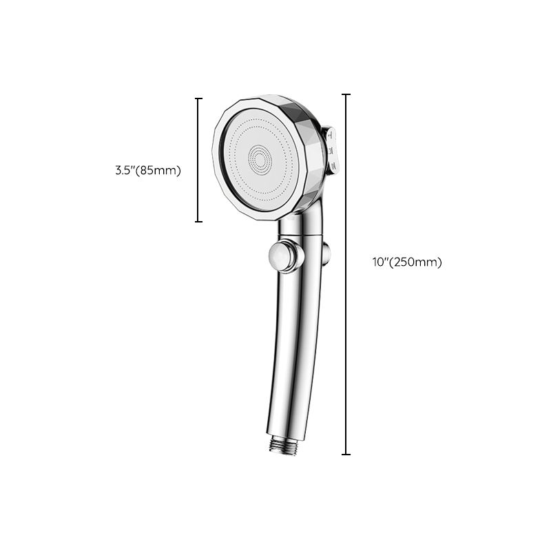 Avtoit | Modern Handheld Shower Head Silver Round Standard Shower Heads