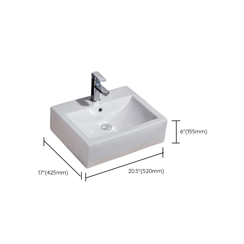 Avtoit | Modern Sink Solid Color Porcelain Sink