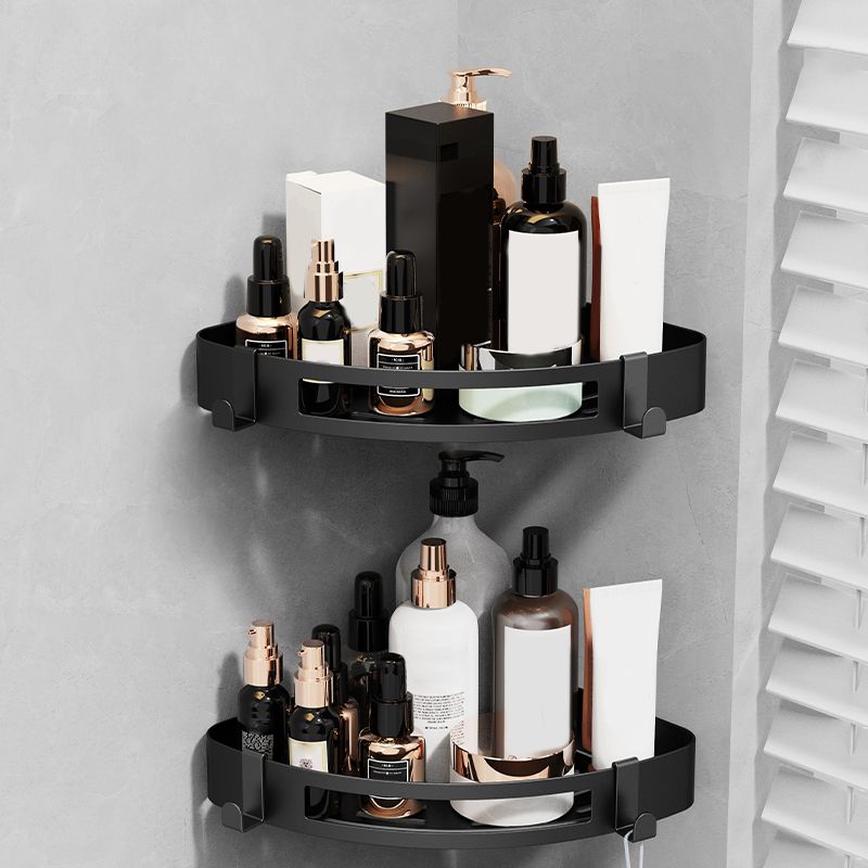 Avtoit | Minimalist black bathroom accessory set paper holder towel bar bathroom hardware set