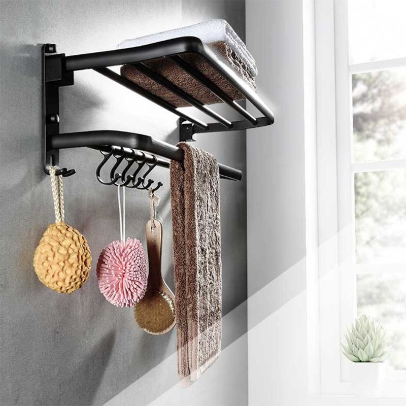 Avtoit | Modern Aluminum Bathroom Hardware Set Black Bathroom Accessories Set