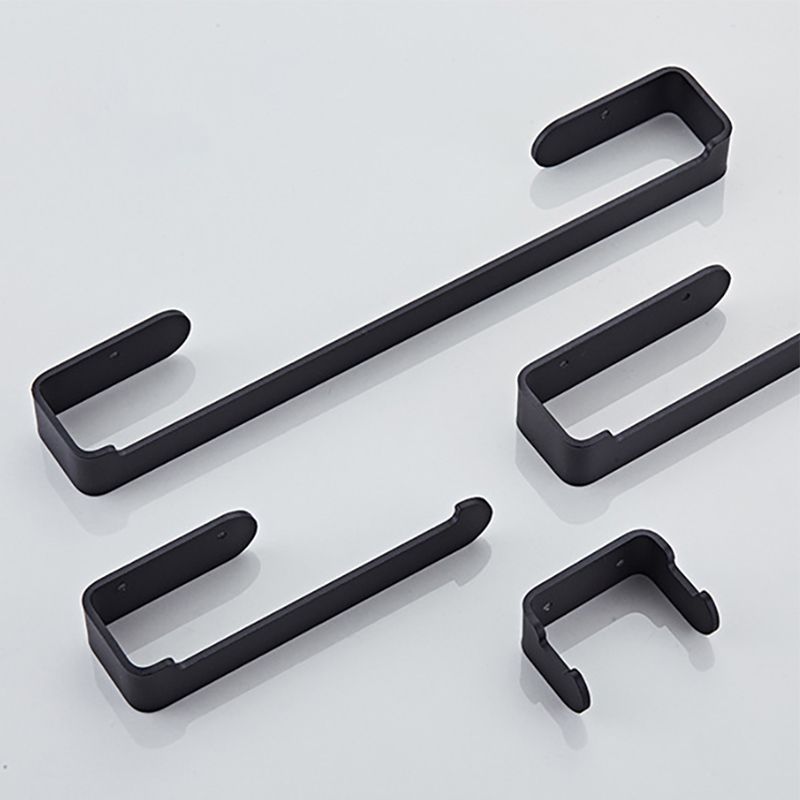 Avtoit | Aluminum Alloy Bathroom Set 4-Piece Modern Style Bathroom Hardware Set