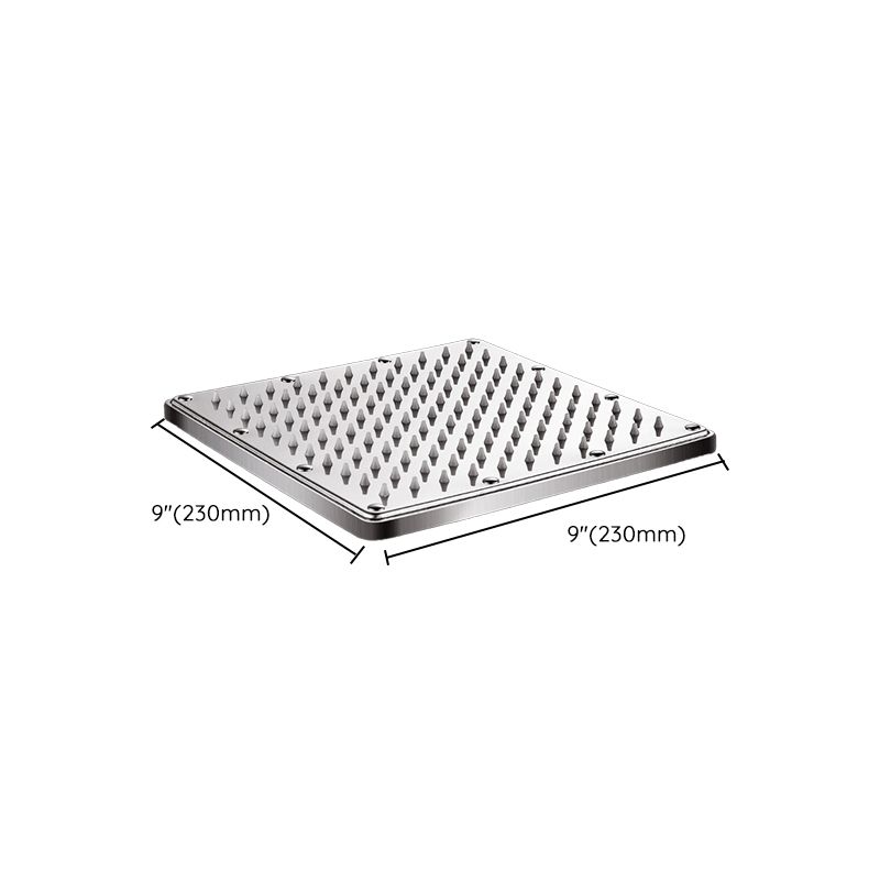Avtoit | Contemporary Showerhead Combination Dual Showerhead Stainless Steel Wall-Mounted Showerhead
