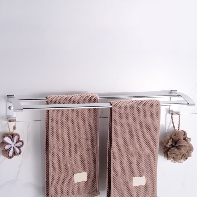 Avtoit | Modern 5-piece bathroom accessory set with triangular bath shelf