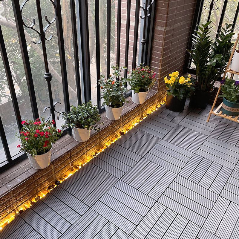 Avtoit | Corrosion-resistant Wood Floor Modern Style Square Outdoor Wood Floor