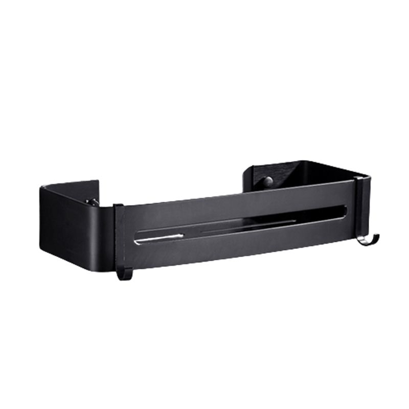 Avtoit | Matt Black Modern Bathroom Accessory Set, Set of 3, Bathroom Shelf