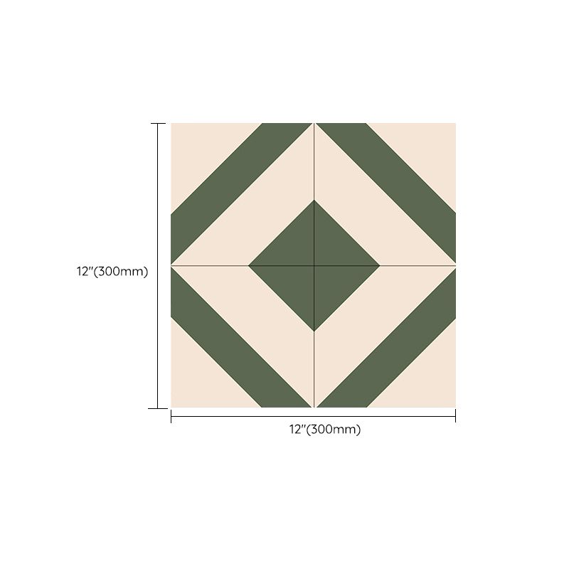 Avtoit | PVC Peel and Stick Wall Tile Square Single Tile Wallpaper with Slip Resistance