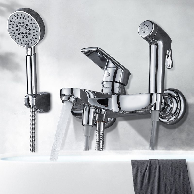 Avtoit | Popular Bathtub Filler Wall-Mounted Lever Handle Fixed Bathtub Faucet Trim