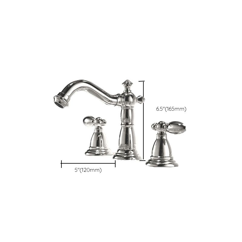 Avtoit | Traditional Roman Bathtub Faucet Set Copper Fixed Deck Mount with Handles