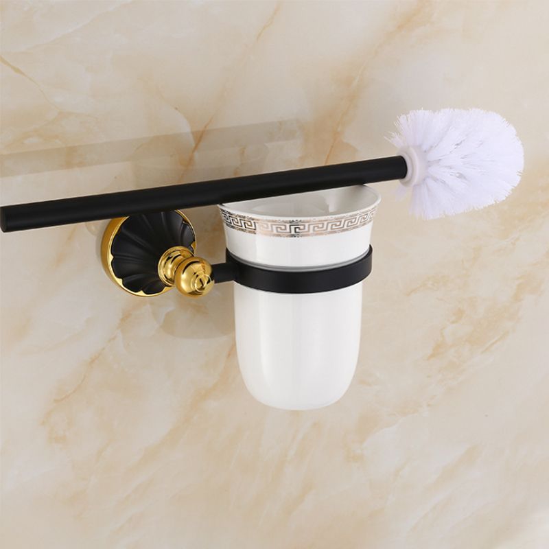 Avtoit | Traditional Bathroom Accessories Set Towel Bar Bathroom Shelf Black Bathroom Accessories Set