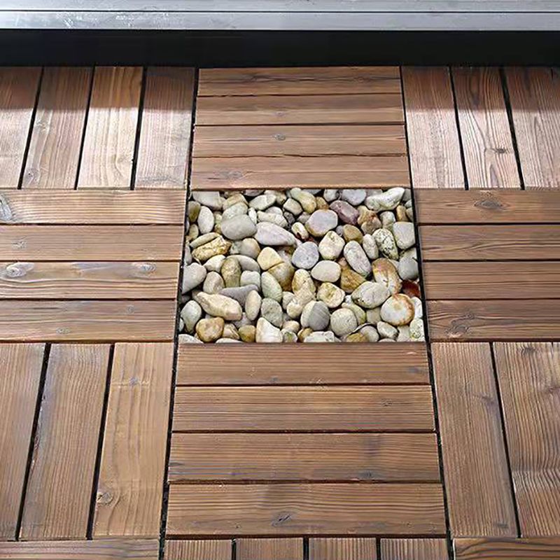 Avtoit | Wood Terrace Tiles Plug-in System Installation Outdoor Terrace Tiles