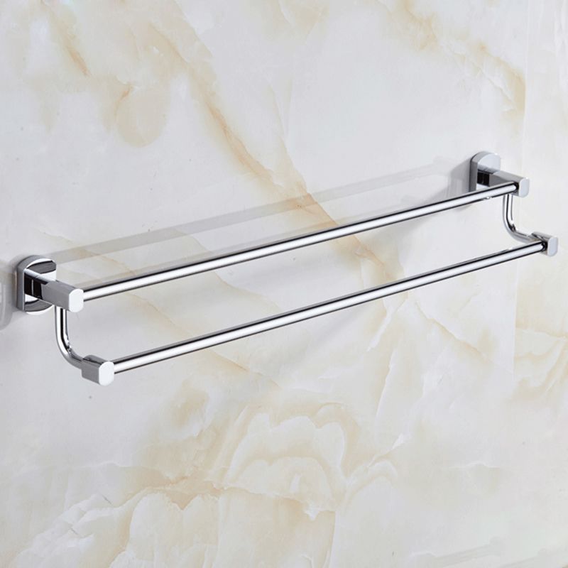 Avtoit | Contemporary Bathroom Accessories Hardware Set made of silver metal