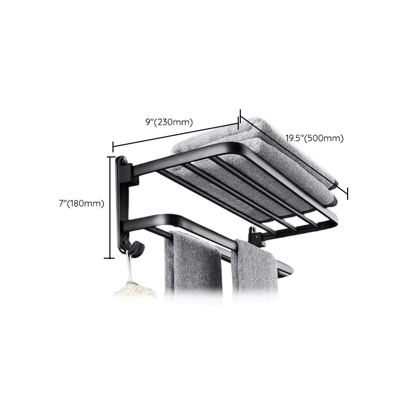 Avtoit | Modern Bathroom Accessory Set Black Soap Dish Bath Shelf Bathroom Set