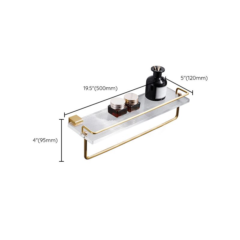 Avtoit | Metal Minimalist Bathroom accessory single or in set in Gold