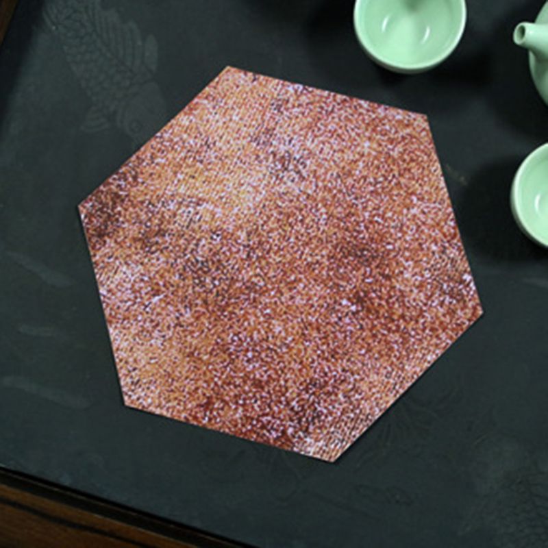 Avtoit | Peel & Stick Tiles Stain Resistant Hexagonal Plastic Peel & Stick Tiles 20-Pack