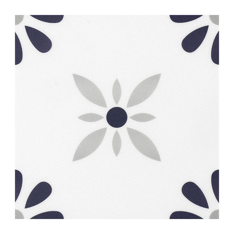 Avtoit | Peel and Stick PVC Flooring Matte Vinyl Flooring with Floral Pattern