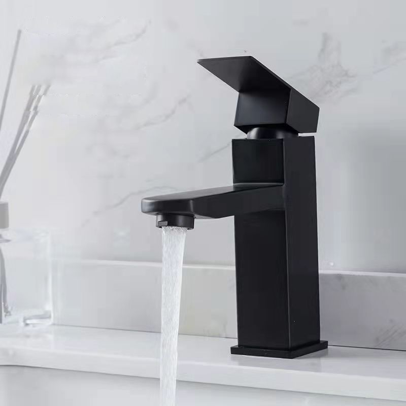 Avtoit | Basic Centered Sink Faucet Monochrome Faucet Sink Bathroom Faucet