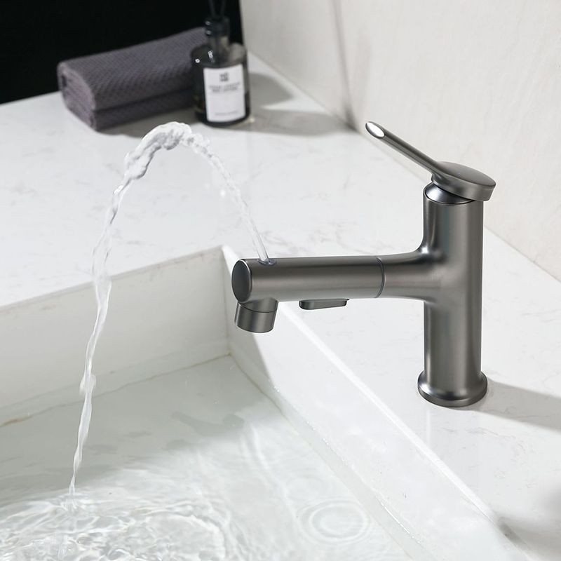 Avtoit | Modern Basin Faucet Copper Single Handle Low Arc Basin Faucet for Bathroom