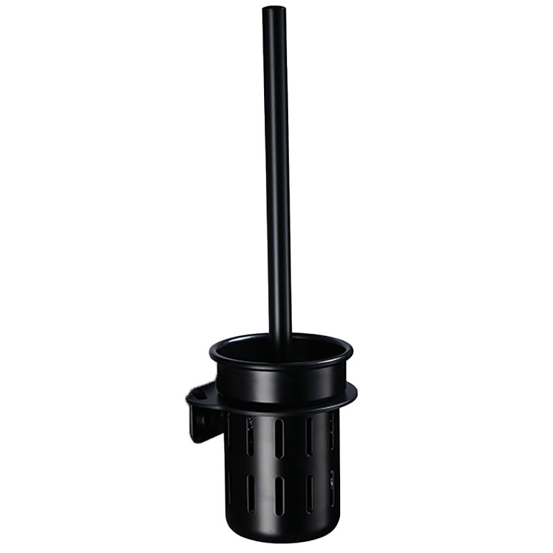 Avtoit | Contemporary Bathroom Accessory Set Black Surface Bathrobe Hook/Towel Ring Bar