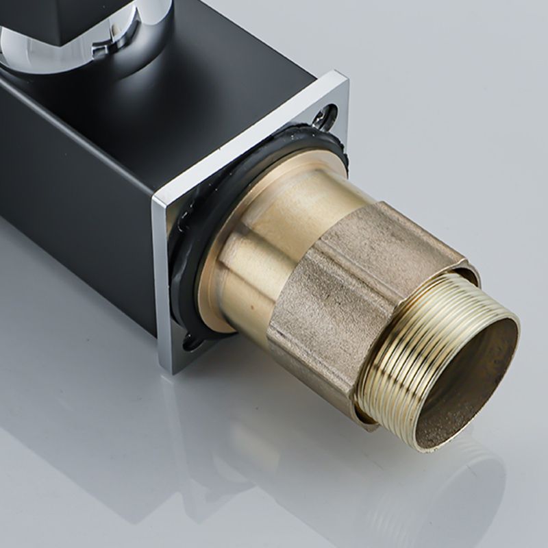 Avtoit | Waterfall basin mixer tap square lever handle with LED three-color light