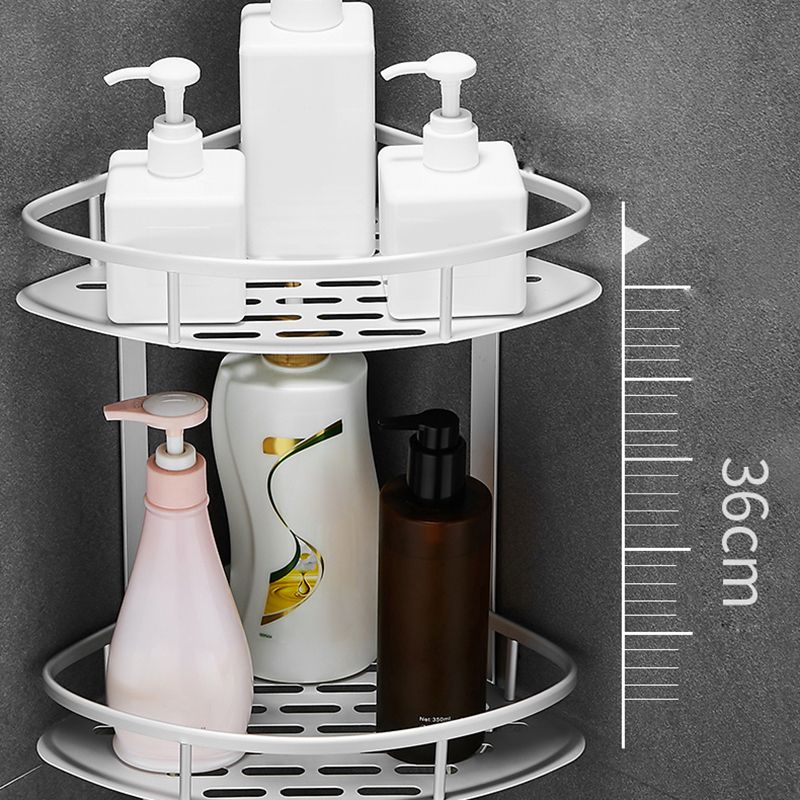 Avtoit | Contemporary Metal Bathroom Accessories Hardware Set with Bathroom Shelf