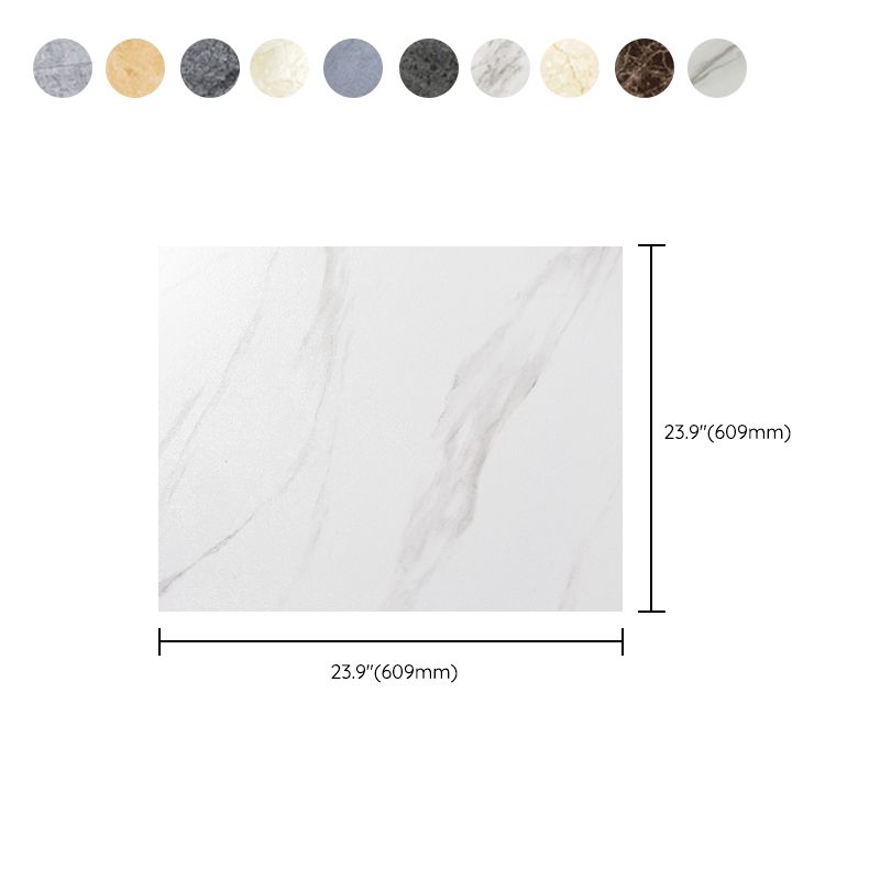 Avtoit | Square Peel & Stick Vinyl Flooring Stone Design PVC Flooring for the Living Room