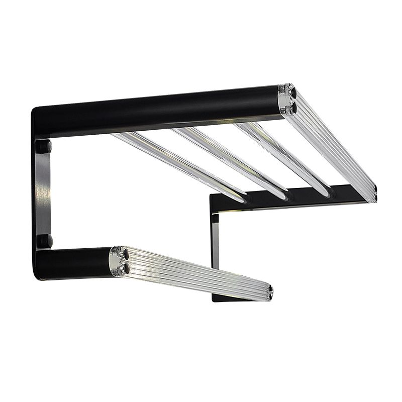 Avtoit | Modern bathroom accessory set bath shelf/towel holder & bathrobe hooks included