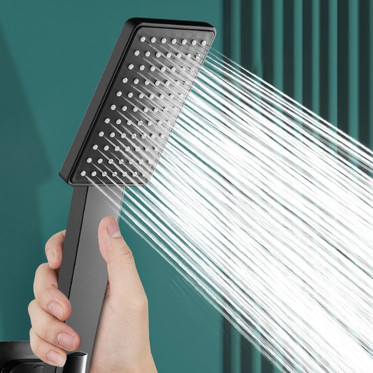 Avtoit | Contemporary Handheld Supercharged Showerhead Square Turbo Spray Head