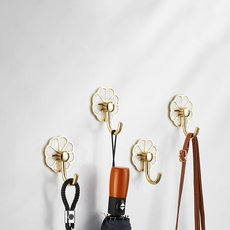 Avtoit | Polished 10-piece bathroom accessory set metal corrosion-resistant bathrobe hooks