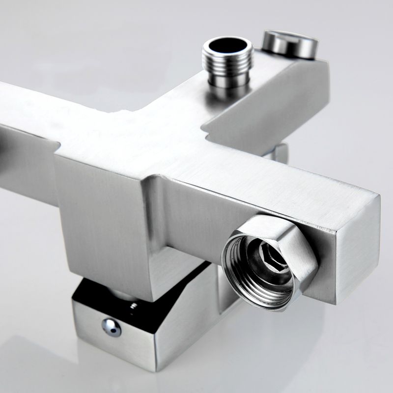 Avtoit | Modern Bathtub Faucet Mounting Kit 304 Stainless Steel Wall Mount Bathroom Faucet