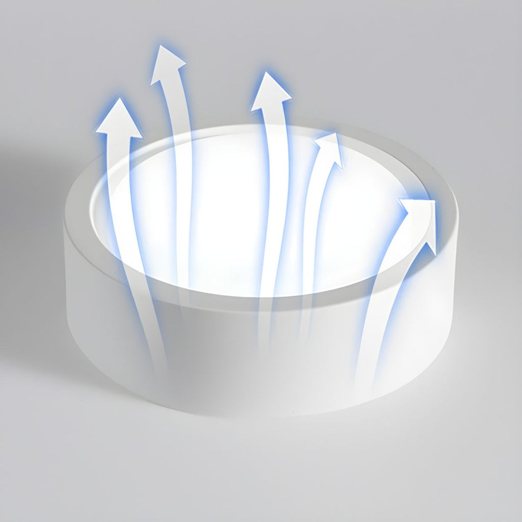 Avtoit | LED Flush Mount Ceiling Light - Nordic Style Fixture for Indoor Spaces & Modern Home Decor