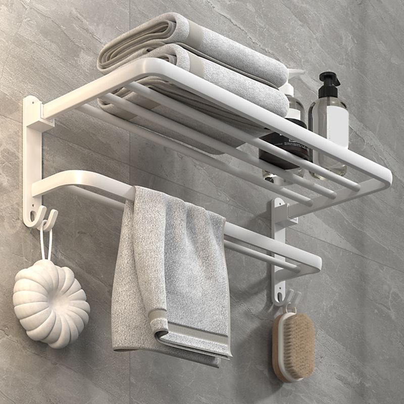 Avtoit | White Bathroom Accessories Hardware Set Modern Bathroom Accessories Set, Towel Holder