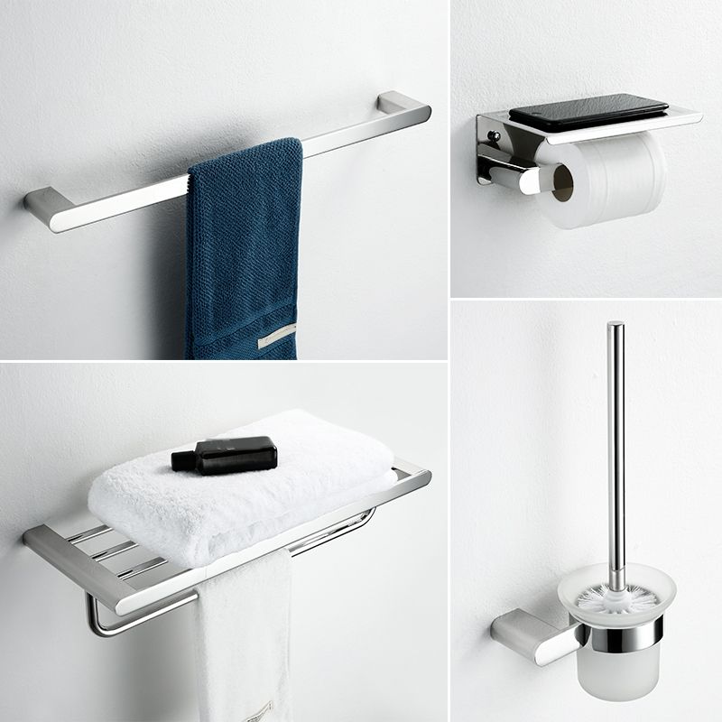 Avtoit | Contemporary bathroom accessories single item or in set in silver