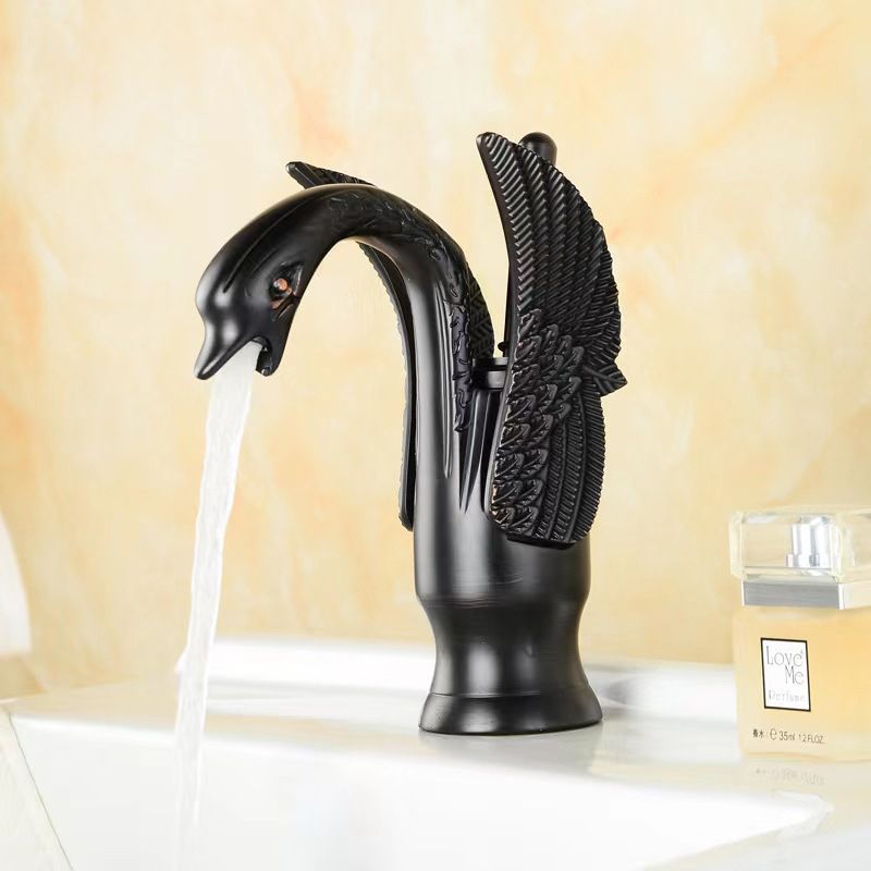 Avtoit | Full brass bathroom basin faucet hot and cold water single handle basin faucet